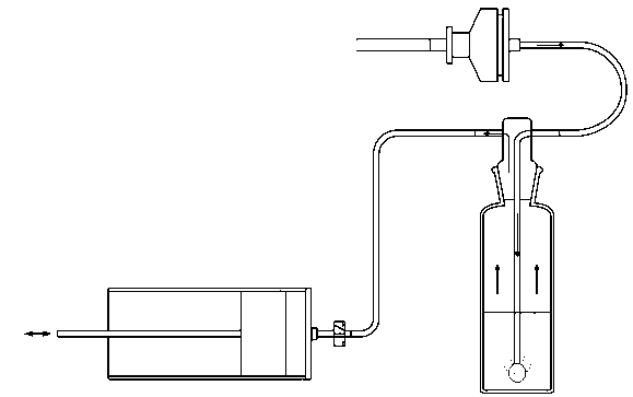 Method for measuring main stream smoke of cigarettes by using amino acid analyzer