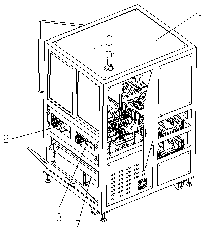 Automatic memory bar assembling machine for computer mainboard assembling