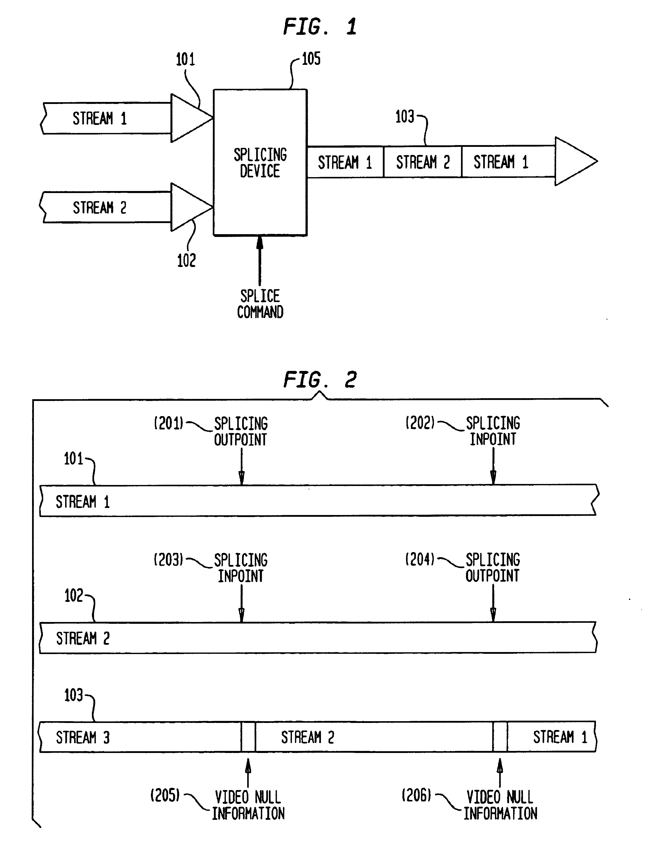 Seamless splicing/spot-insertion for MPEG-2 digital video/audio stream