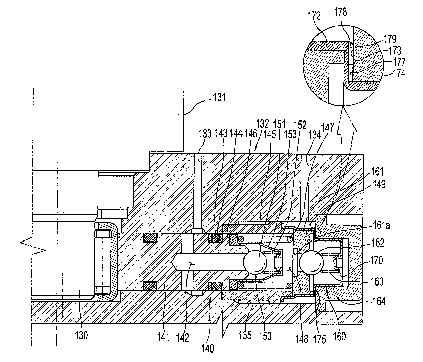 Pump of electronically controlled brake system