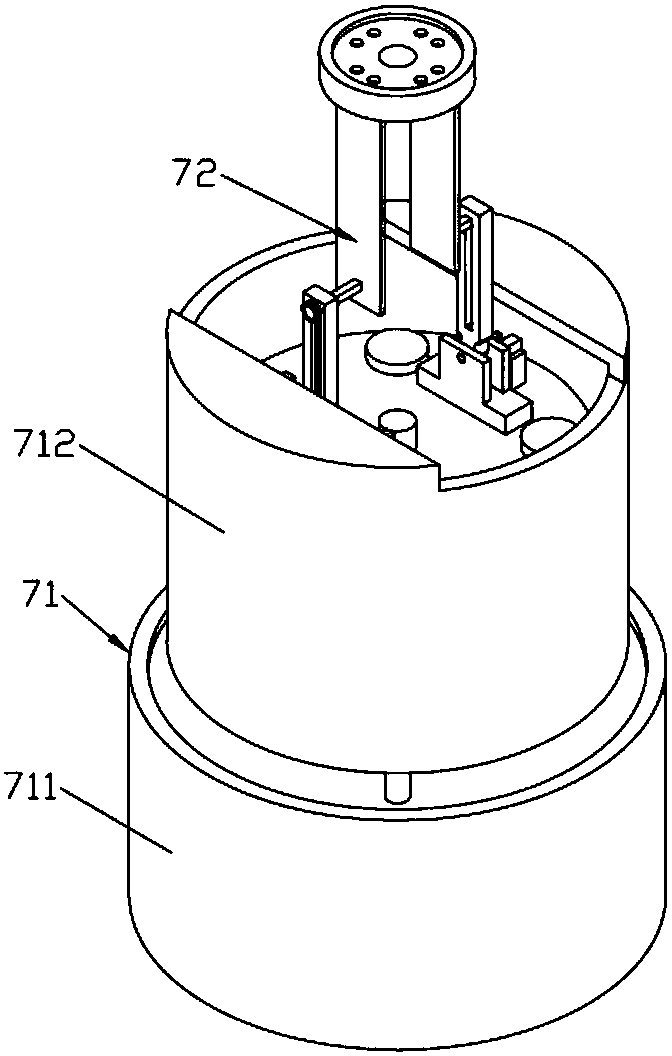 A light-duty six-axis general-purpose robot with an execution end on an extension arm