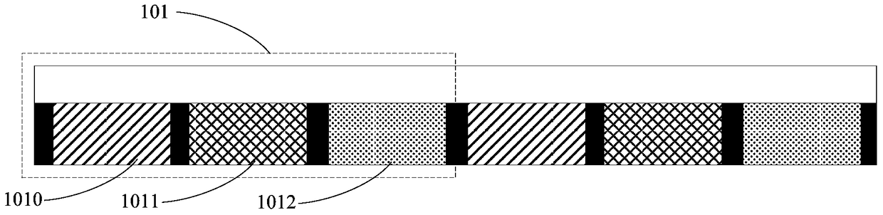 Color filter substrate and display module