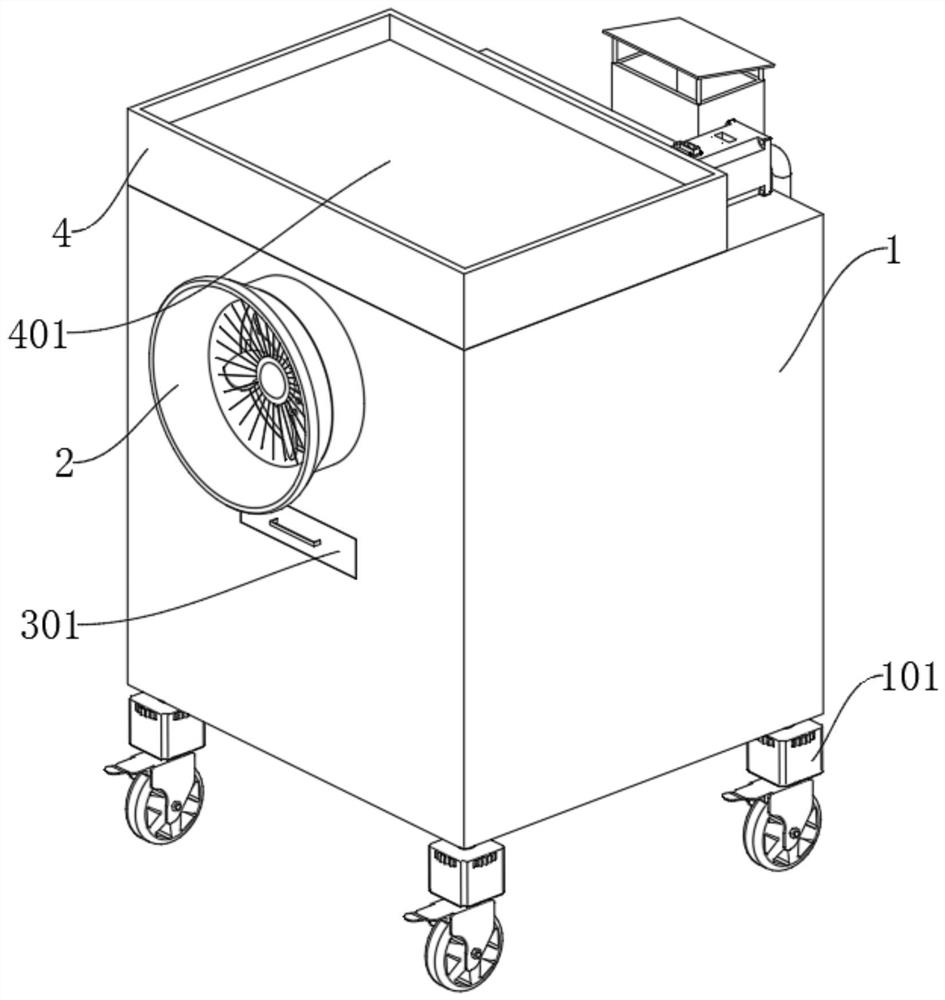 Mine field dust removal purifier based on environmental protection engineering