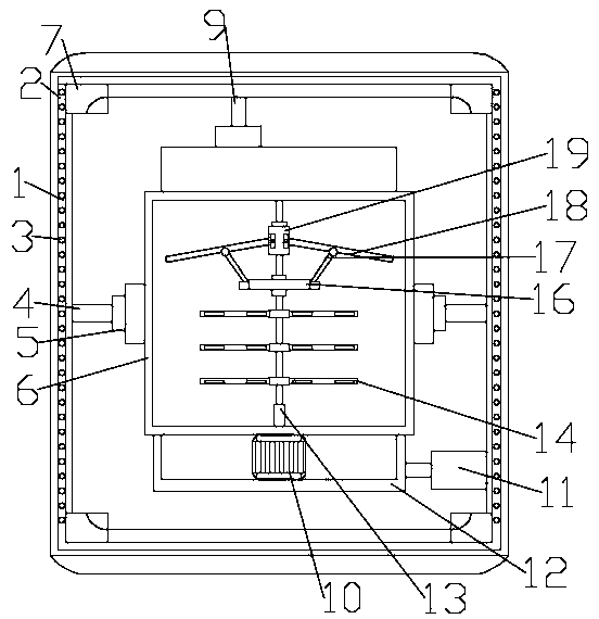 Biological feed fermentation device