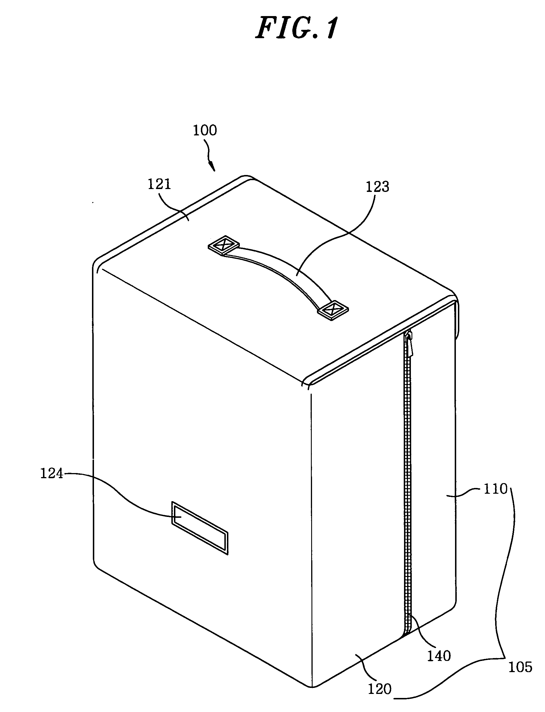 Case for carrying and mounting an image system in a car