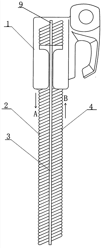 Anti-popping zipper with guide piece