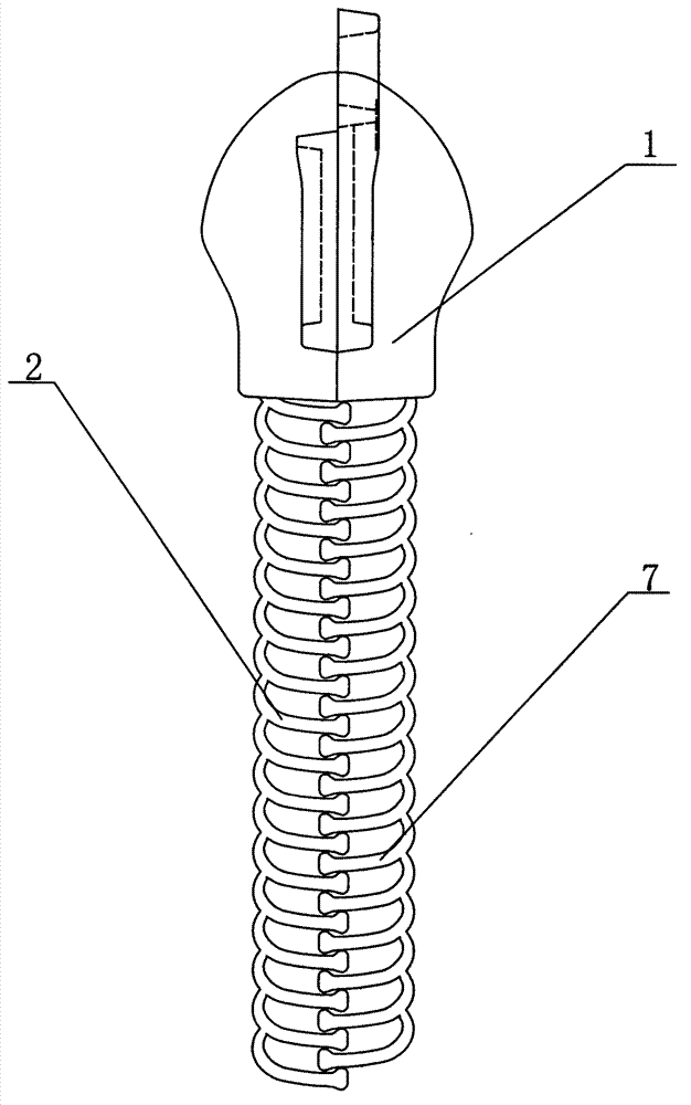 Anti-popping zipper with guide piece