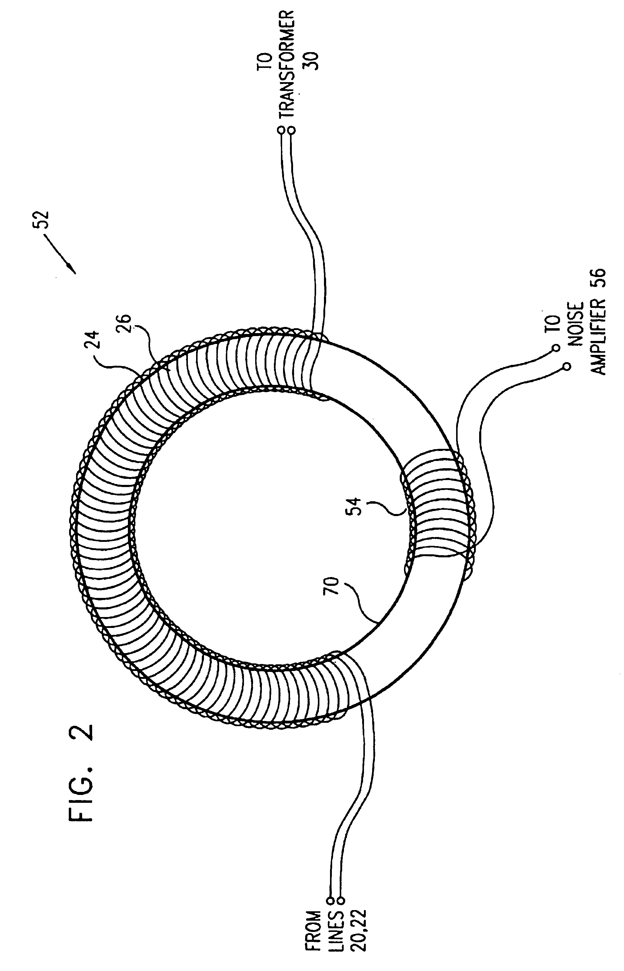 Method and apparatus for RF common-mode noise rejection in a DSL receiver