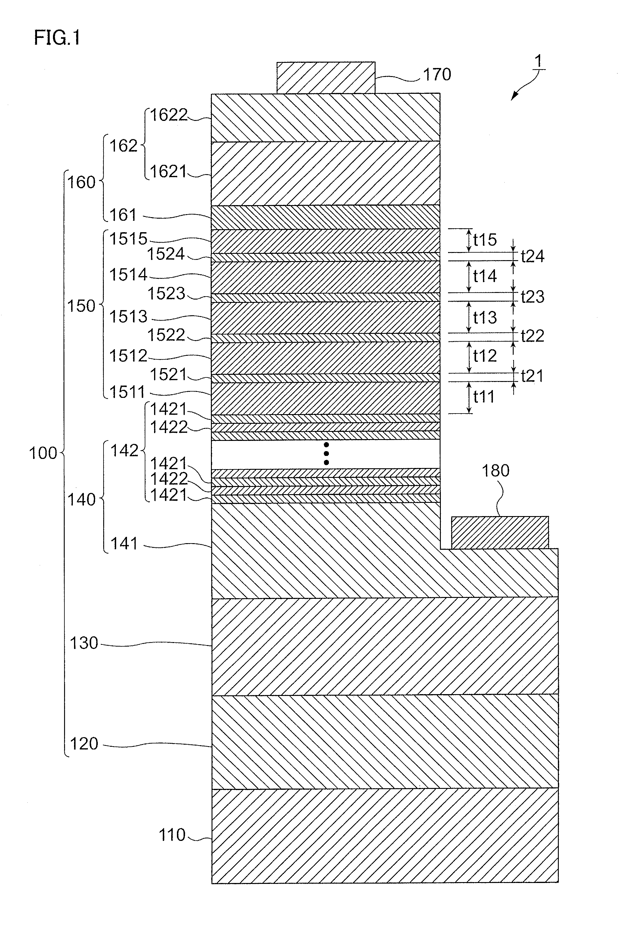 Semiconductor light emitting element and light emitting device