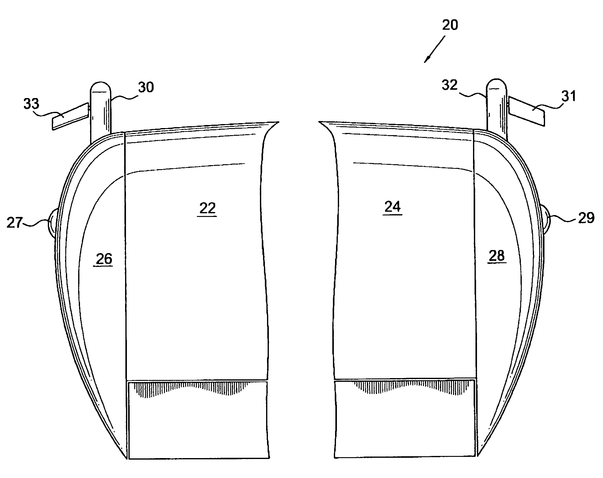 System for measuring an airflow angle at the wingtip of an aircraft