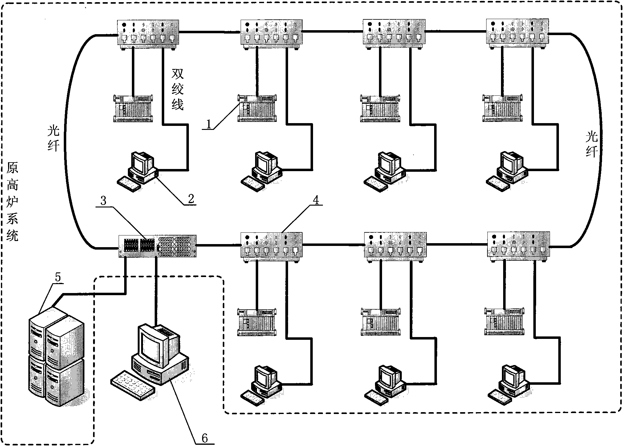 Fault diagnosis and processing method under blast furnace trough