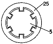 Petroleum extraction device for molecular distillation