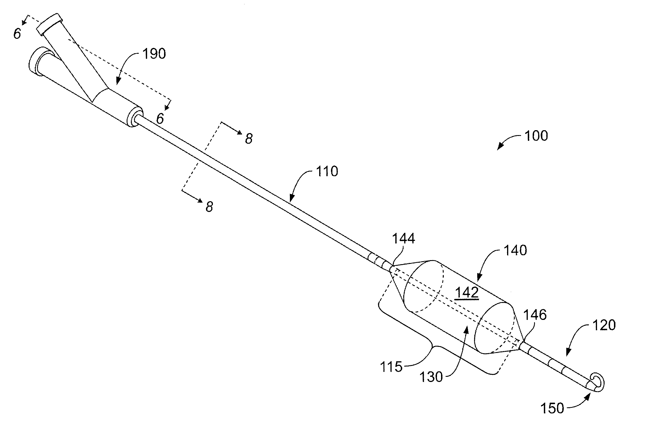 Low profile occlusion catheter