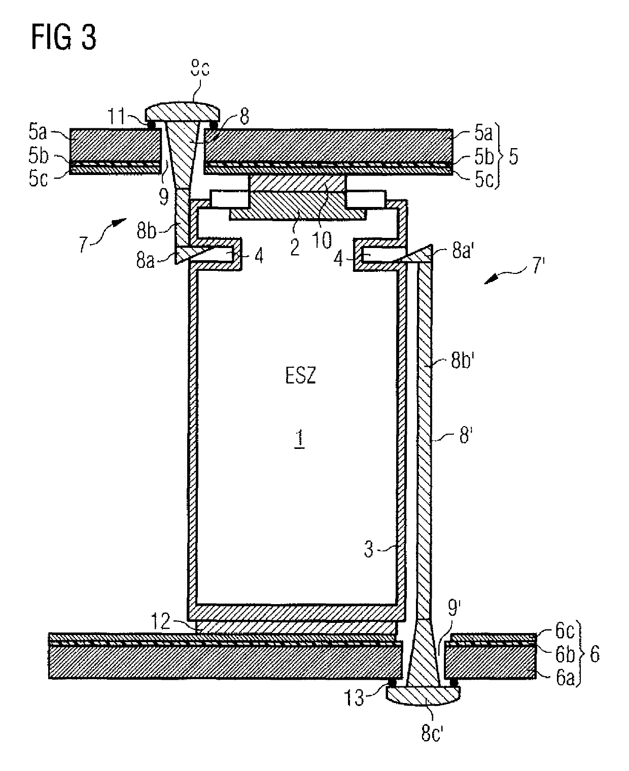 Contacting apparatus for contacting an energy storage cell