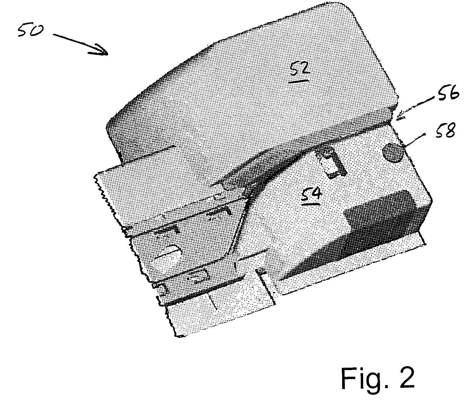 Retractable document handling mechanism for a document processing system