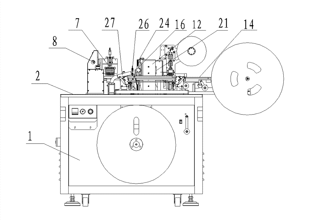 Ceramic package and product encapsulation integrated machine