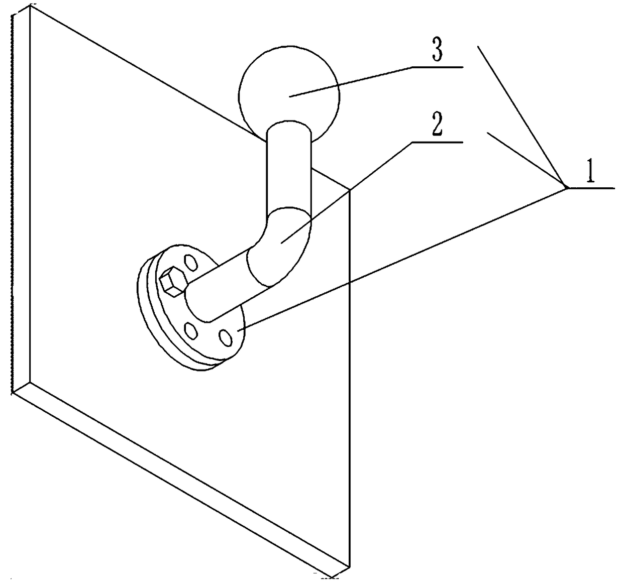 Cantilever-type human body electrostatic discharger