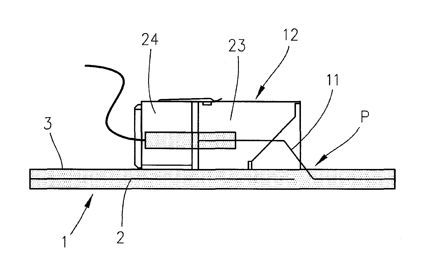 Method for connecting an optical waveguide, embedded in a fibre composite component, to an external optical waveguide