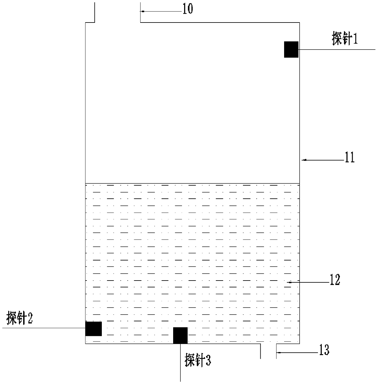 Liquid level detection device and method and dish washing machine