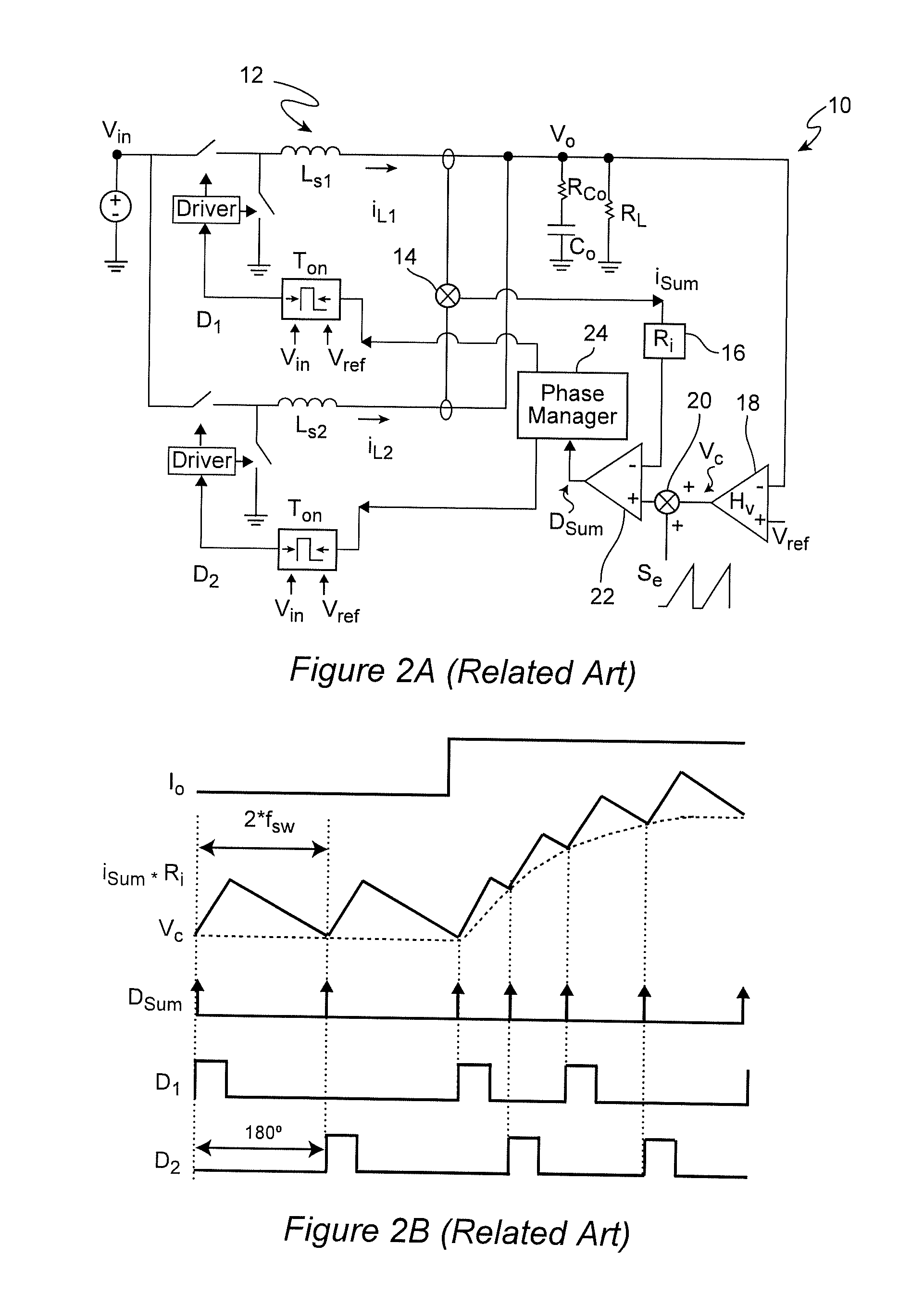 Hybrid Interleaving Structure with Adaptive Phase Locked Loop for Variable Frequency Controlled Switching Converter