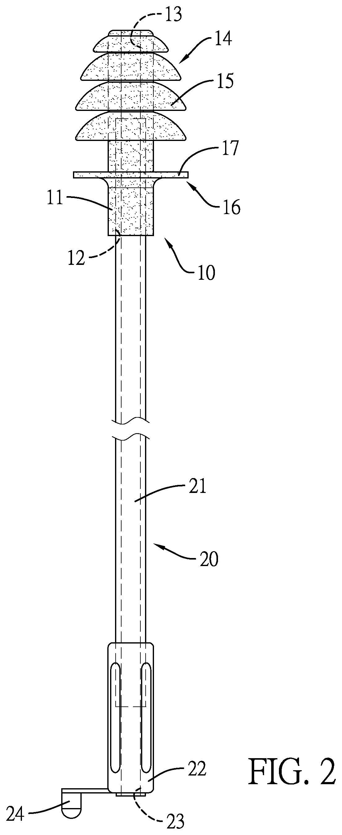 Sperm injection tube for artificial insemination of swine