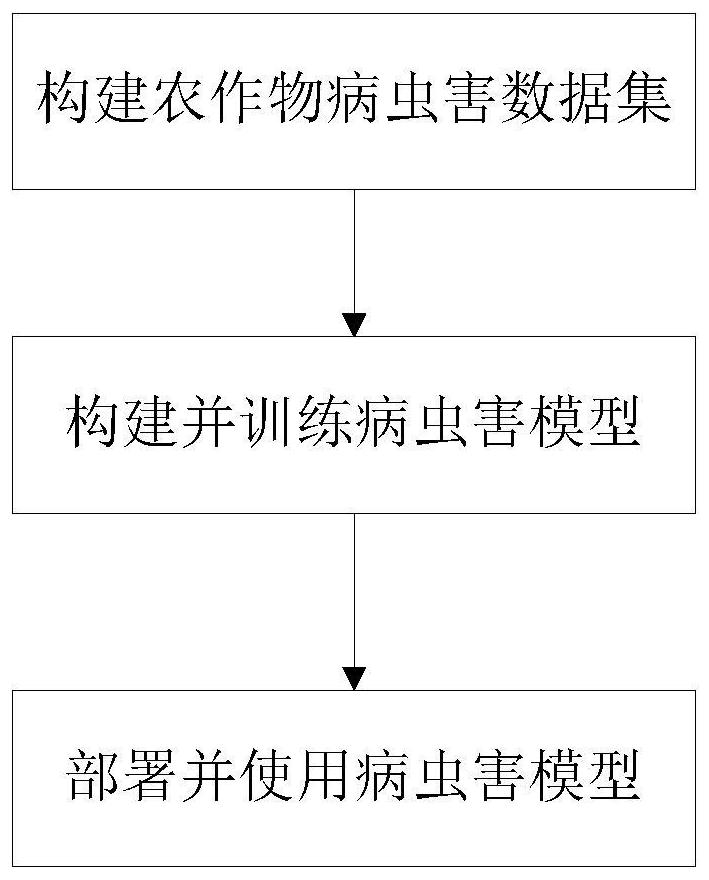 Intelligent pest and disease identification method and system based on CNN and LSTM