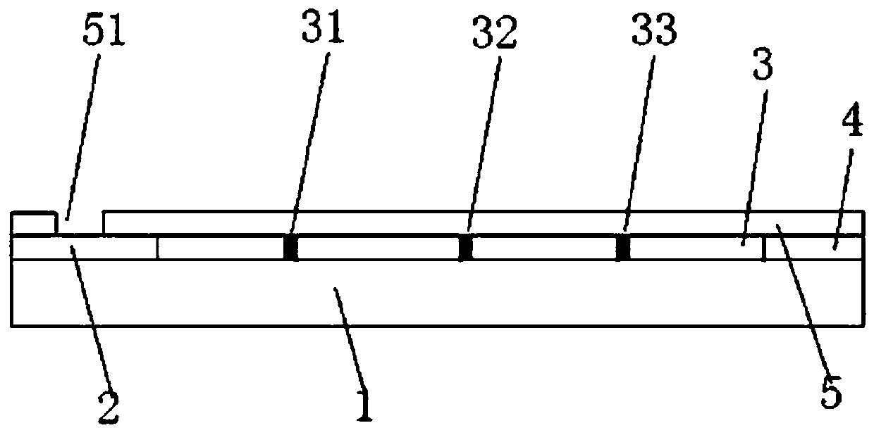 Improvement method of quick test paper of helicobacter pylori