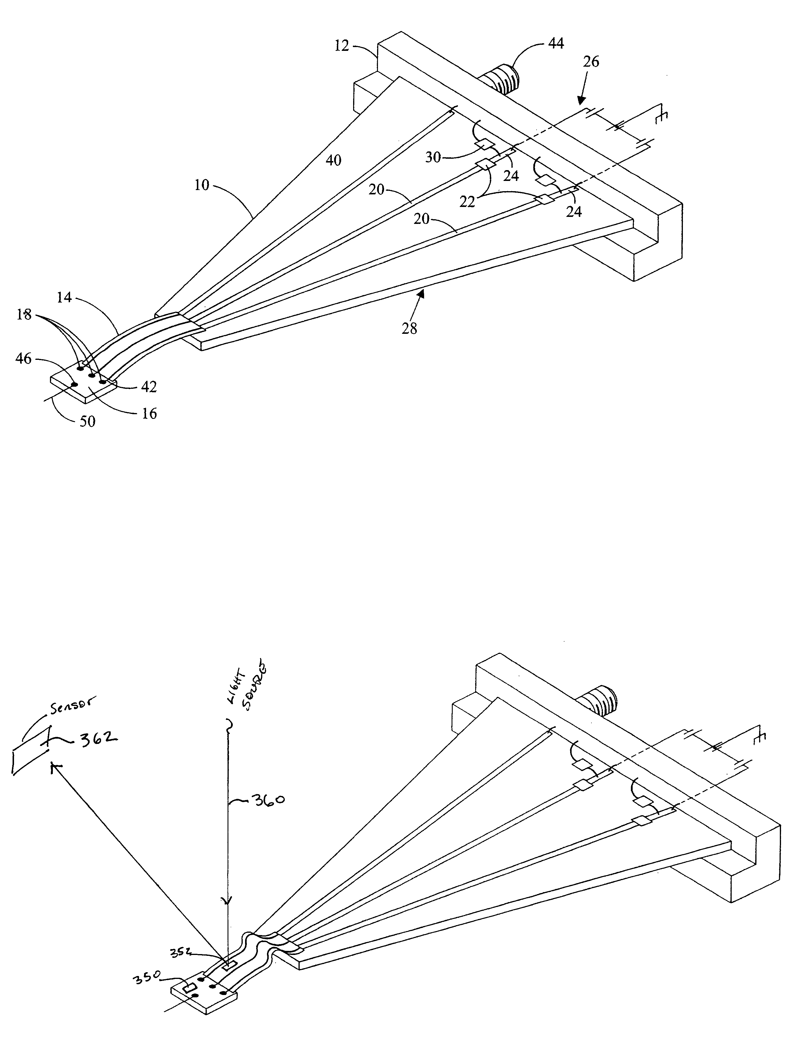 Active wafer probe