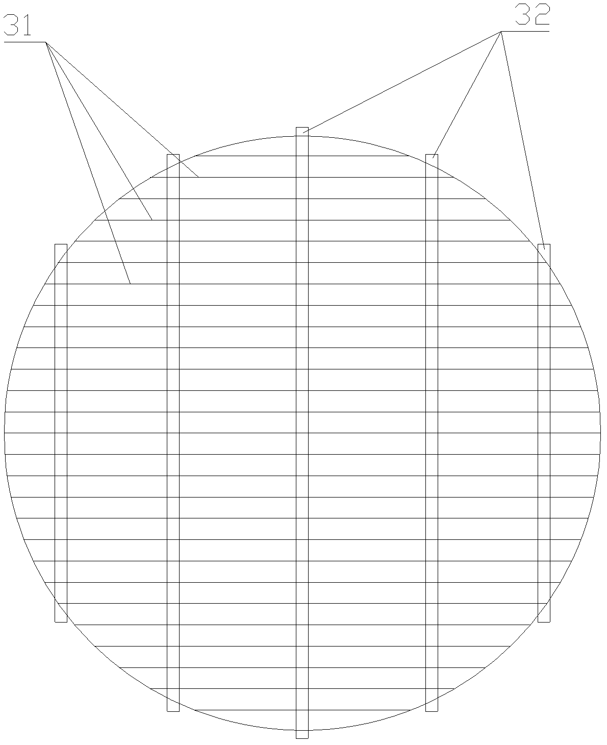 Process and device for removing combined pollutants