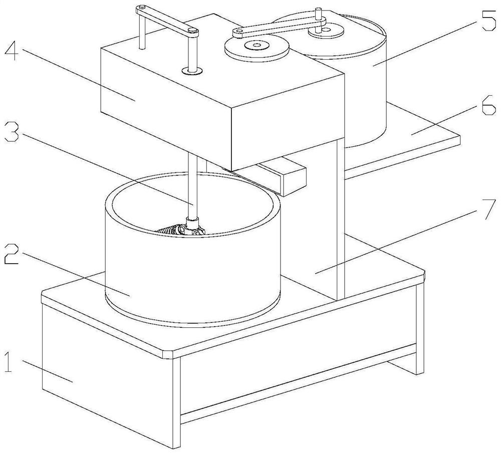 A chemical laboratory grinding device