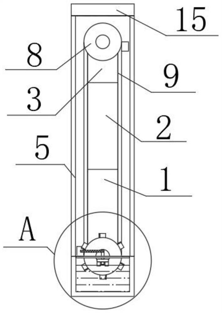 Road bridge noise reduction device for municipal bridge engineering