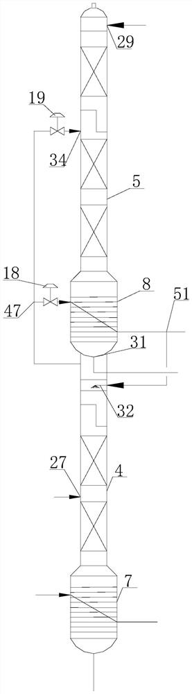 Production device and production process for producing ultra-pure oxygen and liquid nitrogen by adopting pre-cooling system