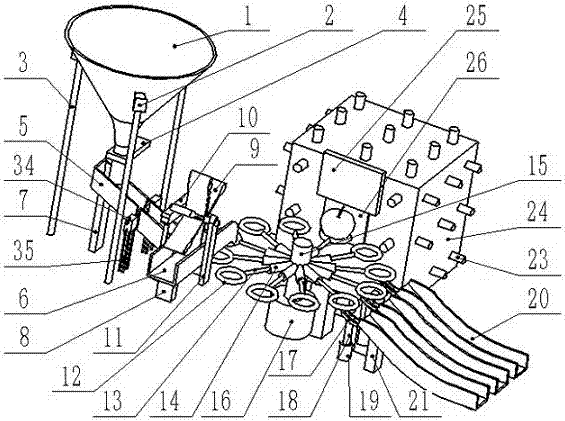 Infrared measurement type apple sorting machine