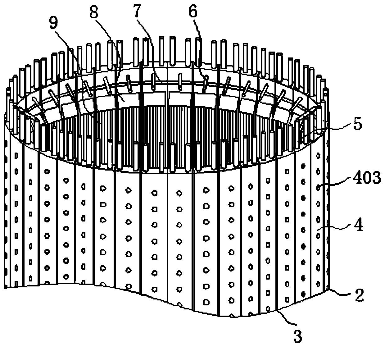 Intelligent building indoor air cleaner