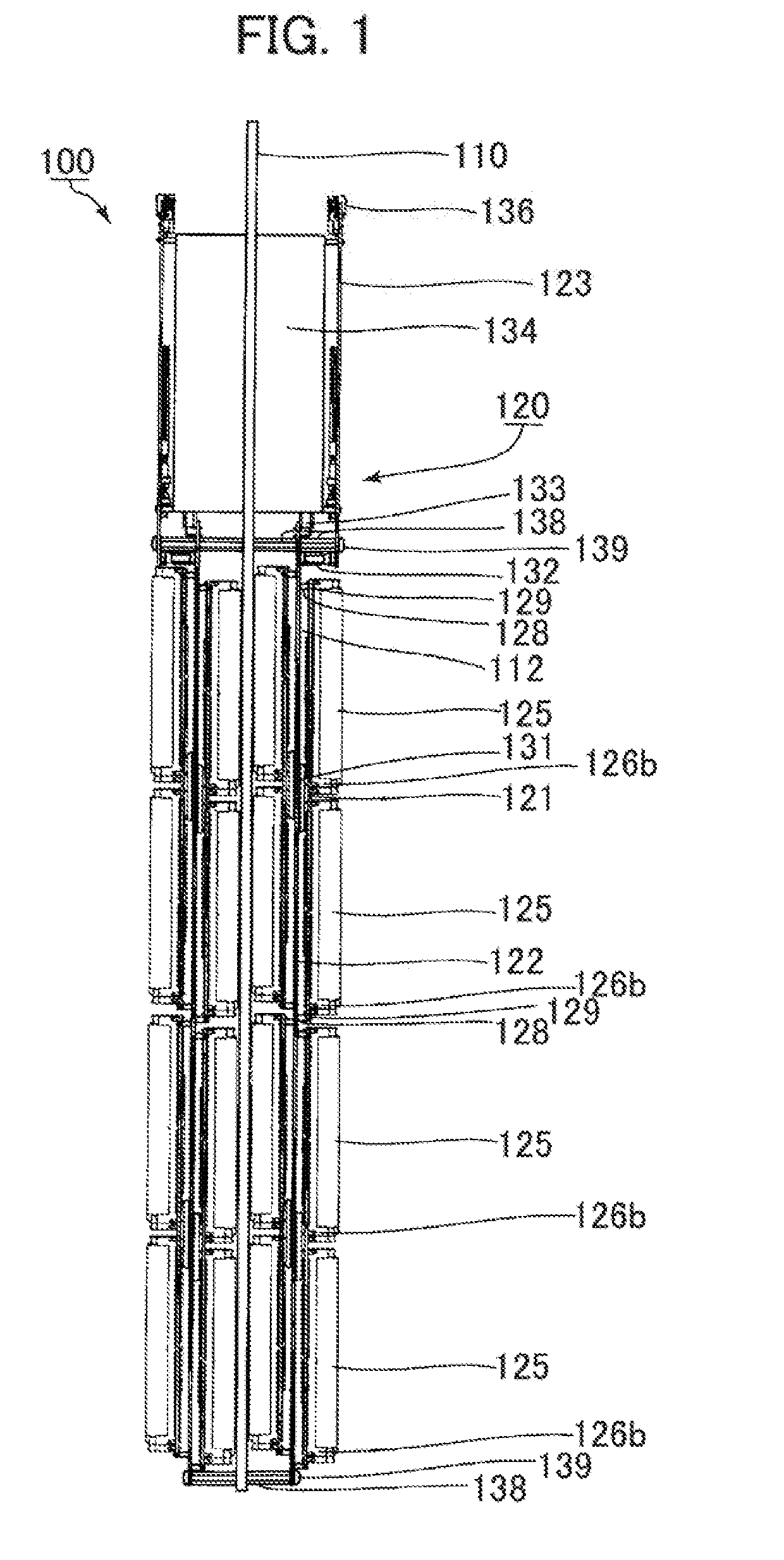 Electronic device for liquid immersion cooling and cooling system using same