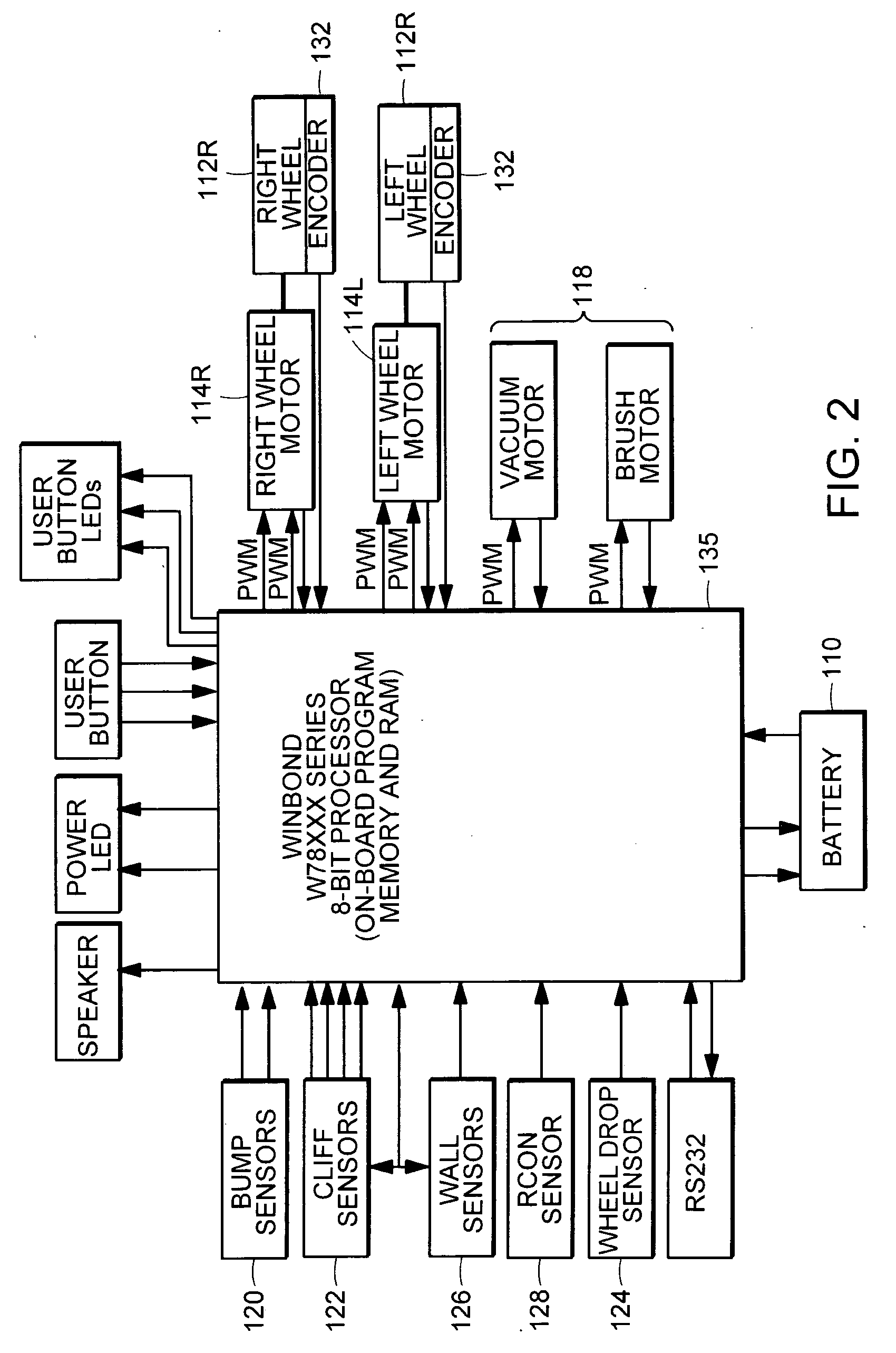 Navigational control system for a robotic device