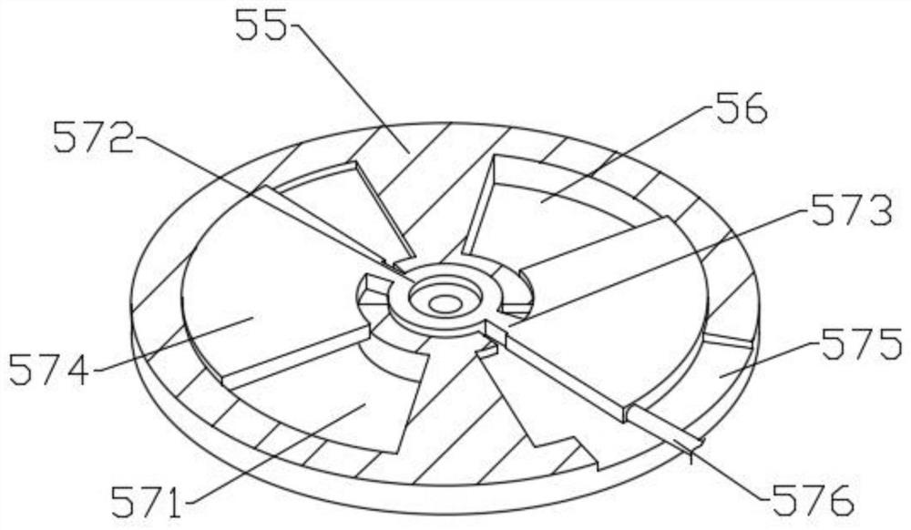 Feed blending treatment device for livestock breeding