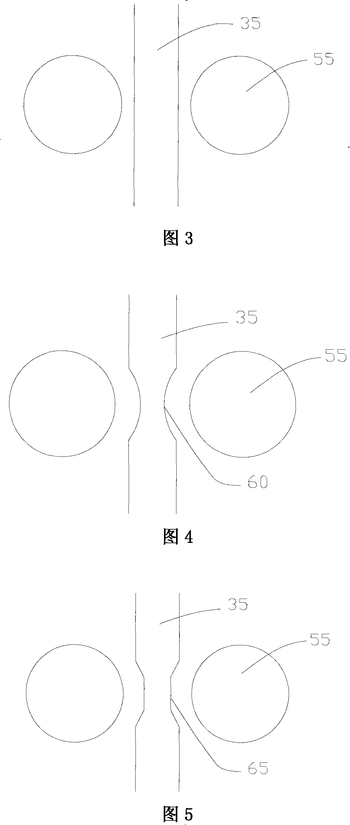 A crystal wafer chip dimension encapsulation line and its making method