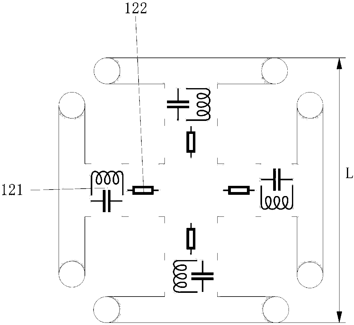 Passband embedded-type frequency selection absorber based on parallel LC resonator loading