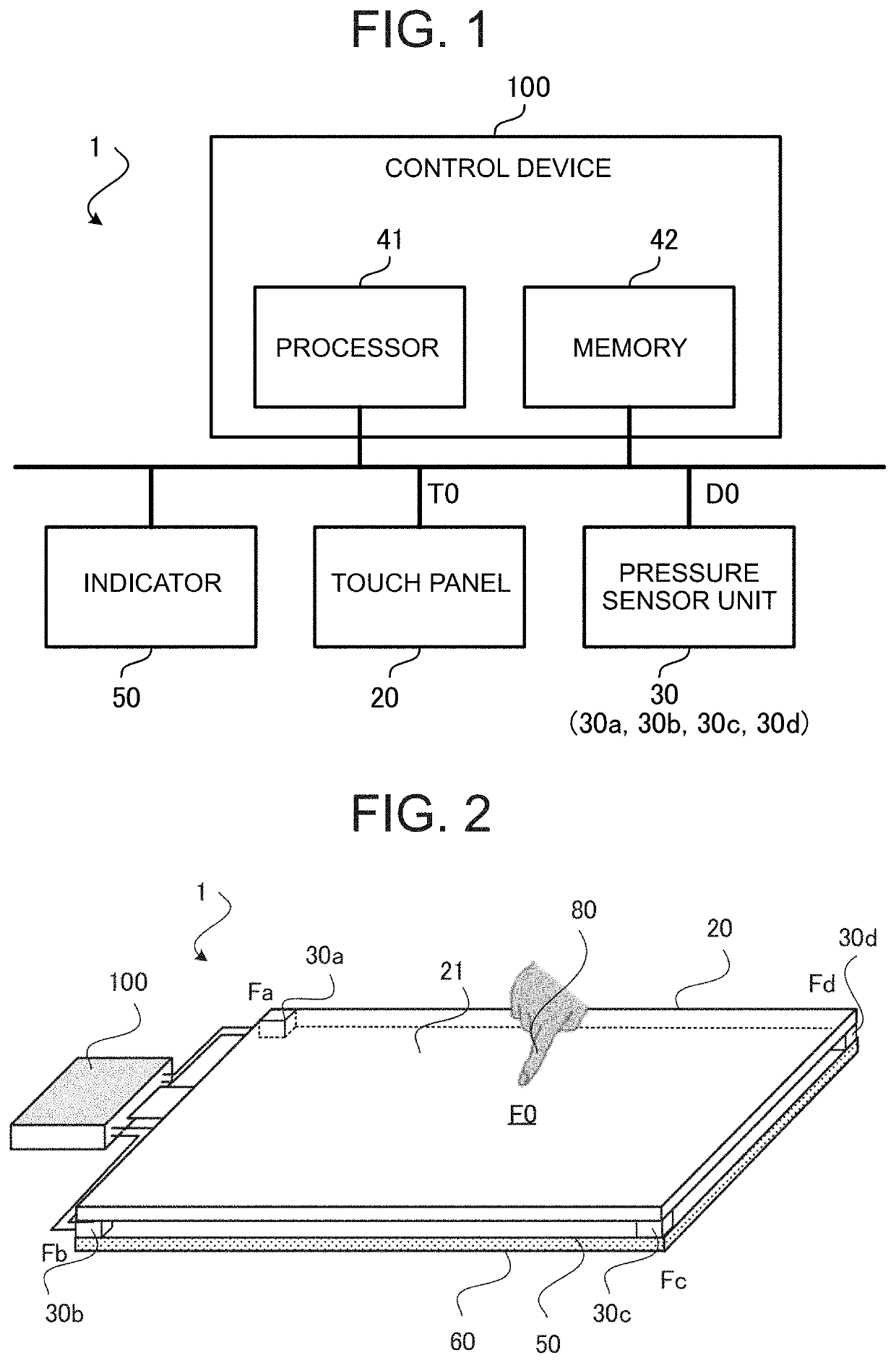 Touch panel device, operation identification method, and storage medium storing operation identification program