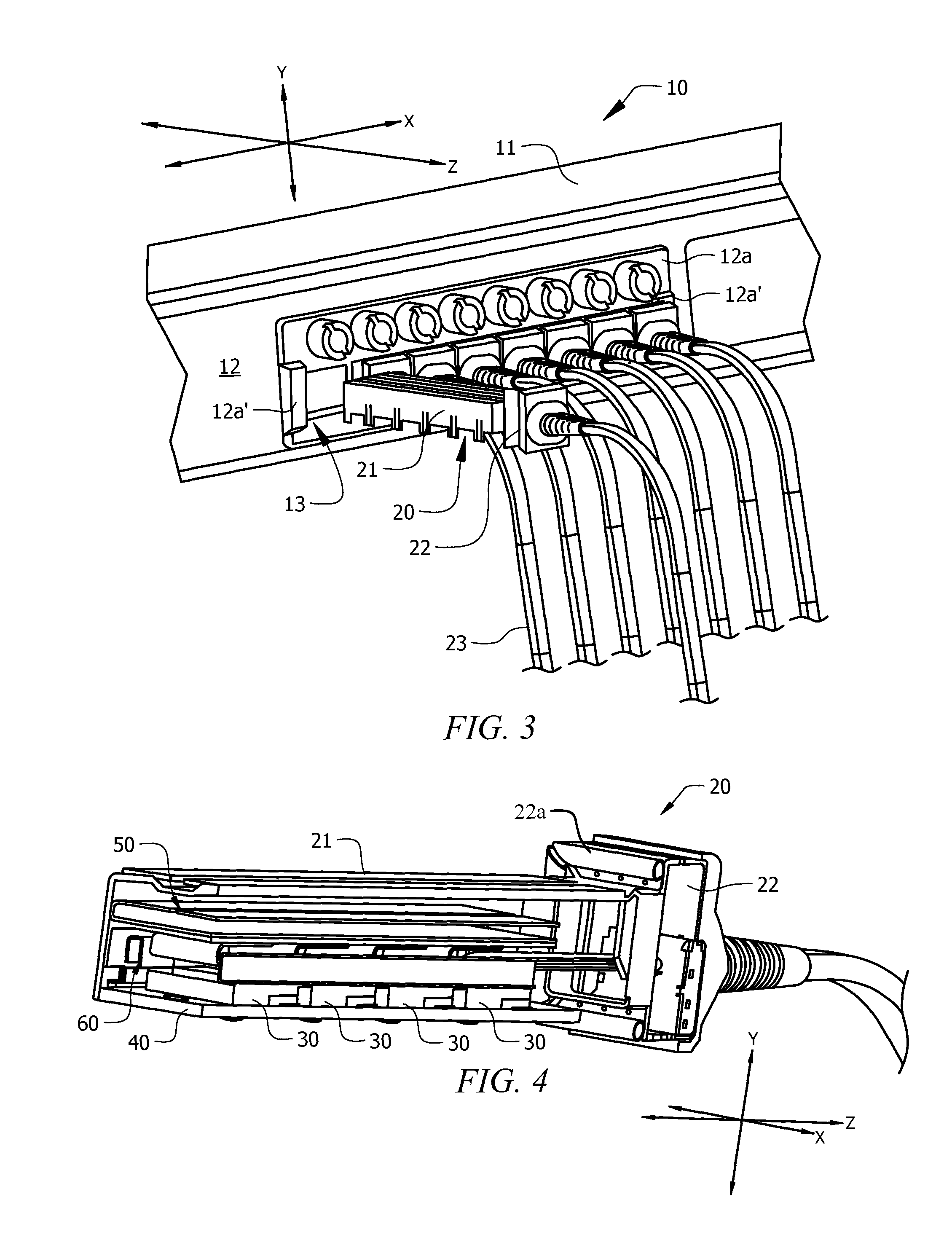 Metal strain relief device for use in an optical communications system, an optical fiber cable that employs the strain relief device, and a method