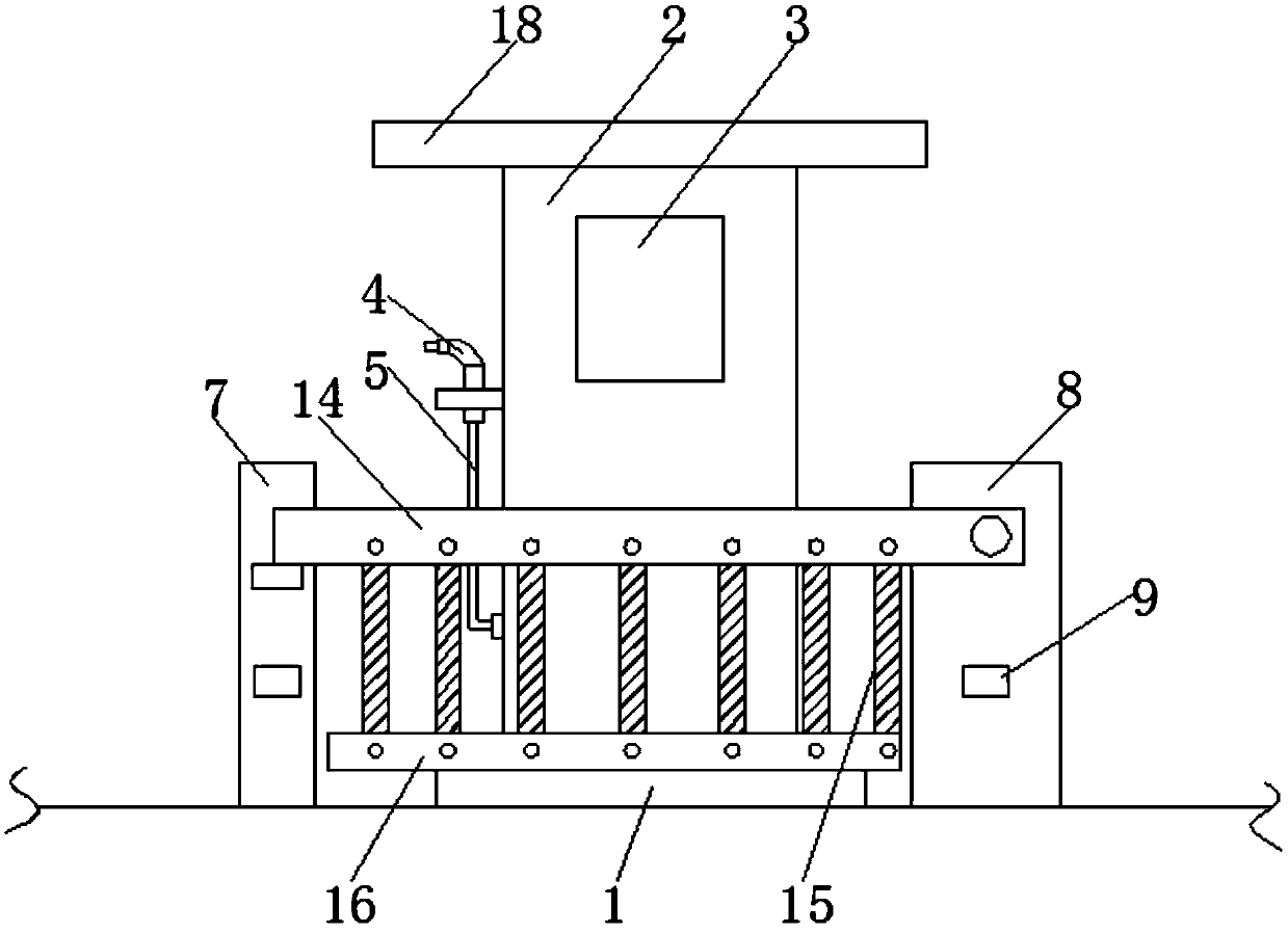 Charging pile with protection function