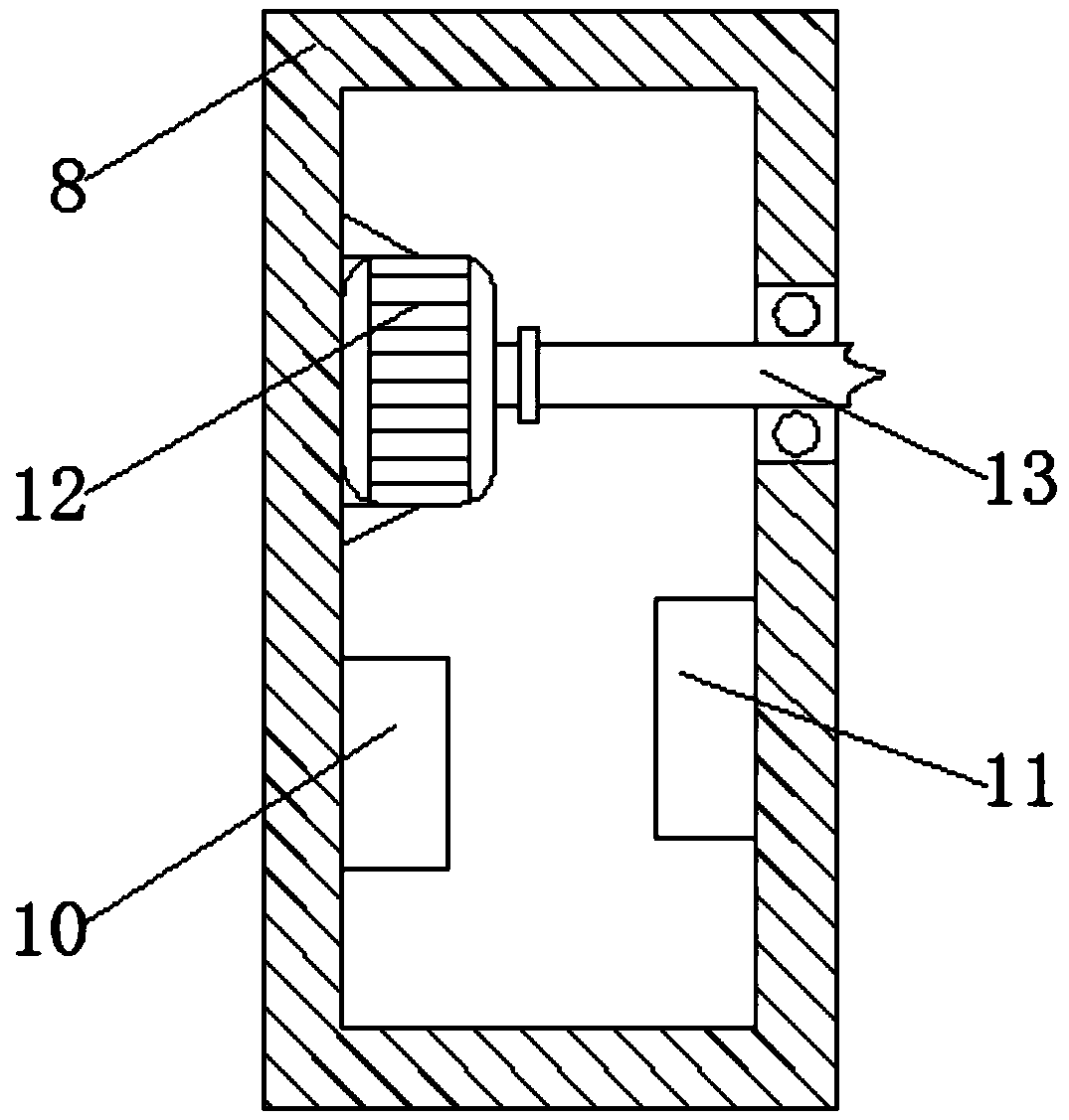 Charging pile with protection function