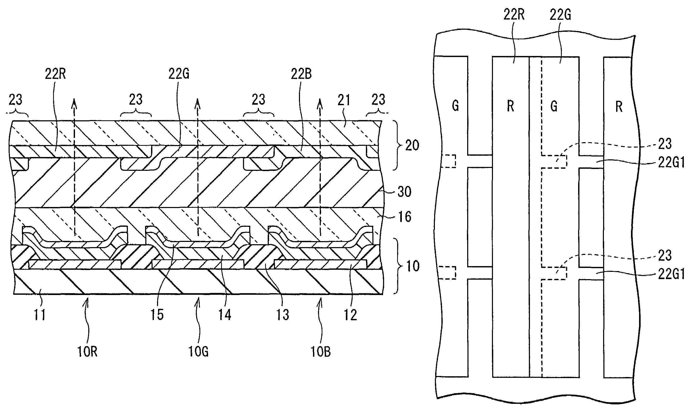 Display and method of manufacturing the same