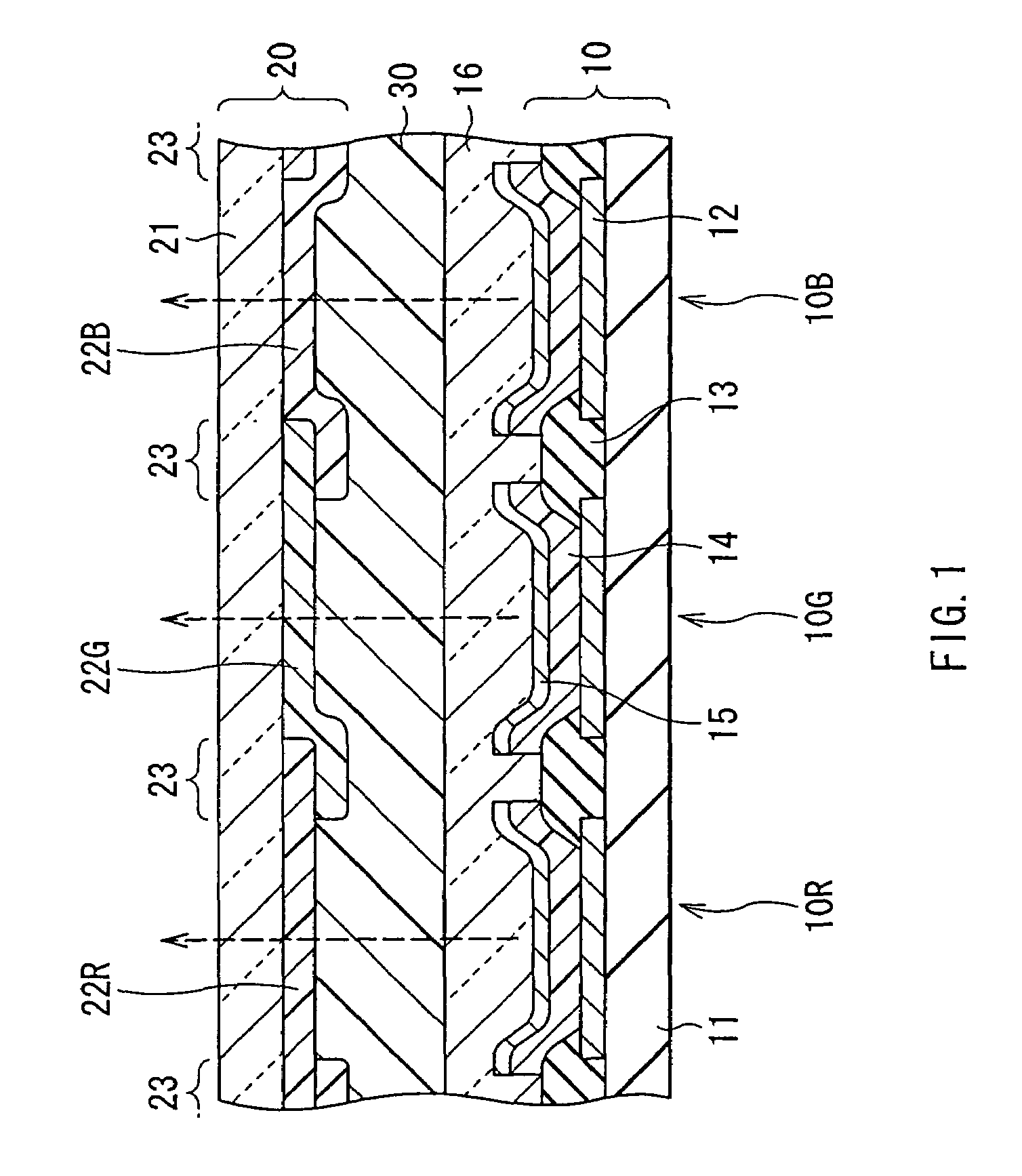 Display and method of manufacturing the same