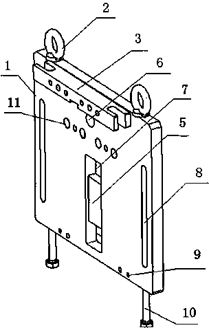 Clamp of welding tool