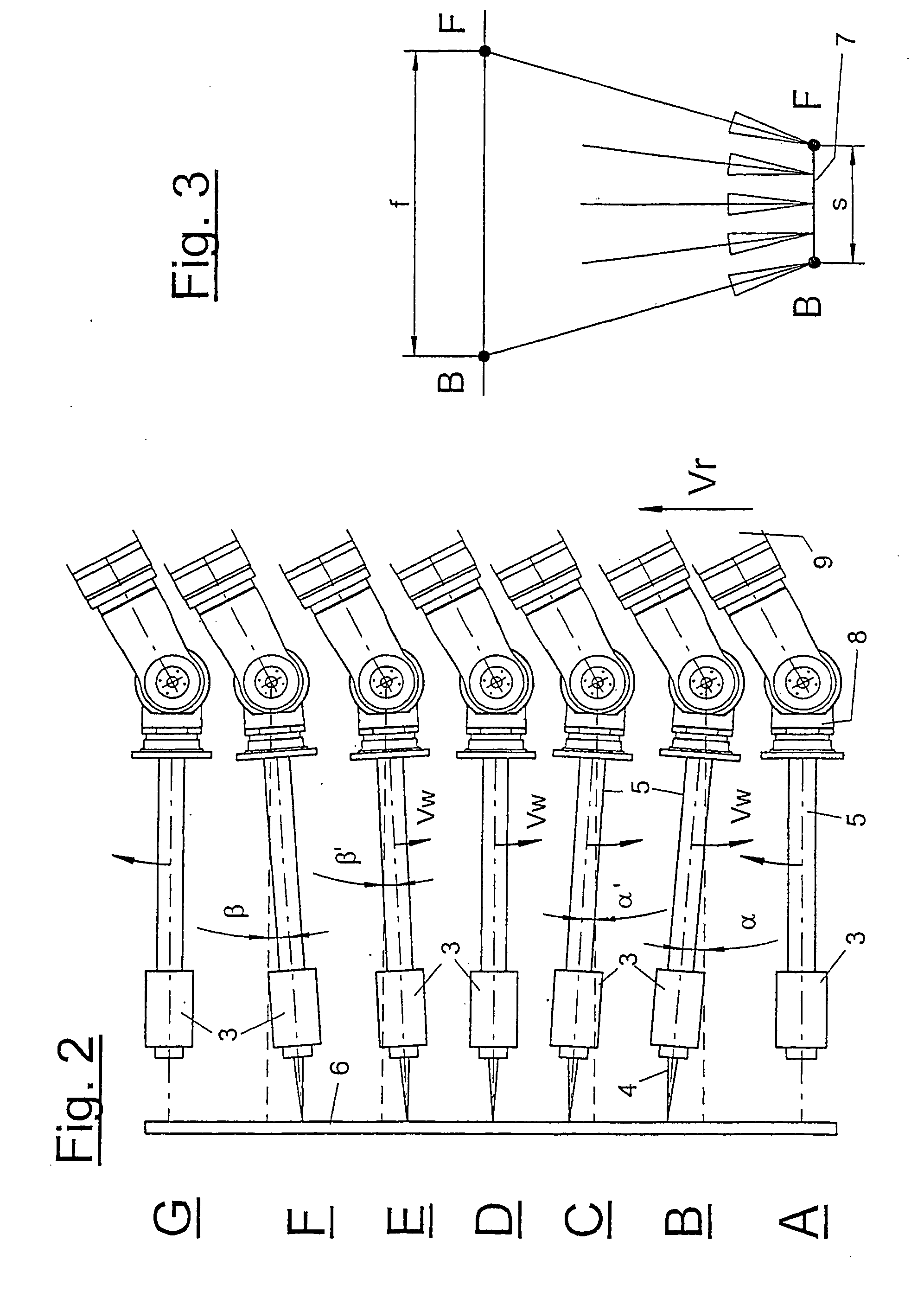 Method and device for the laser machining of workpieces