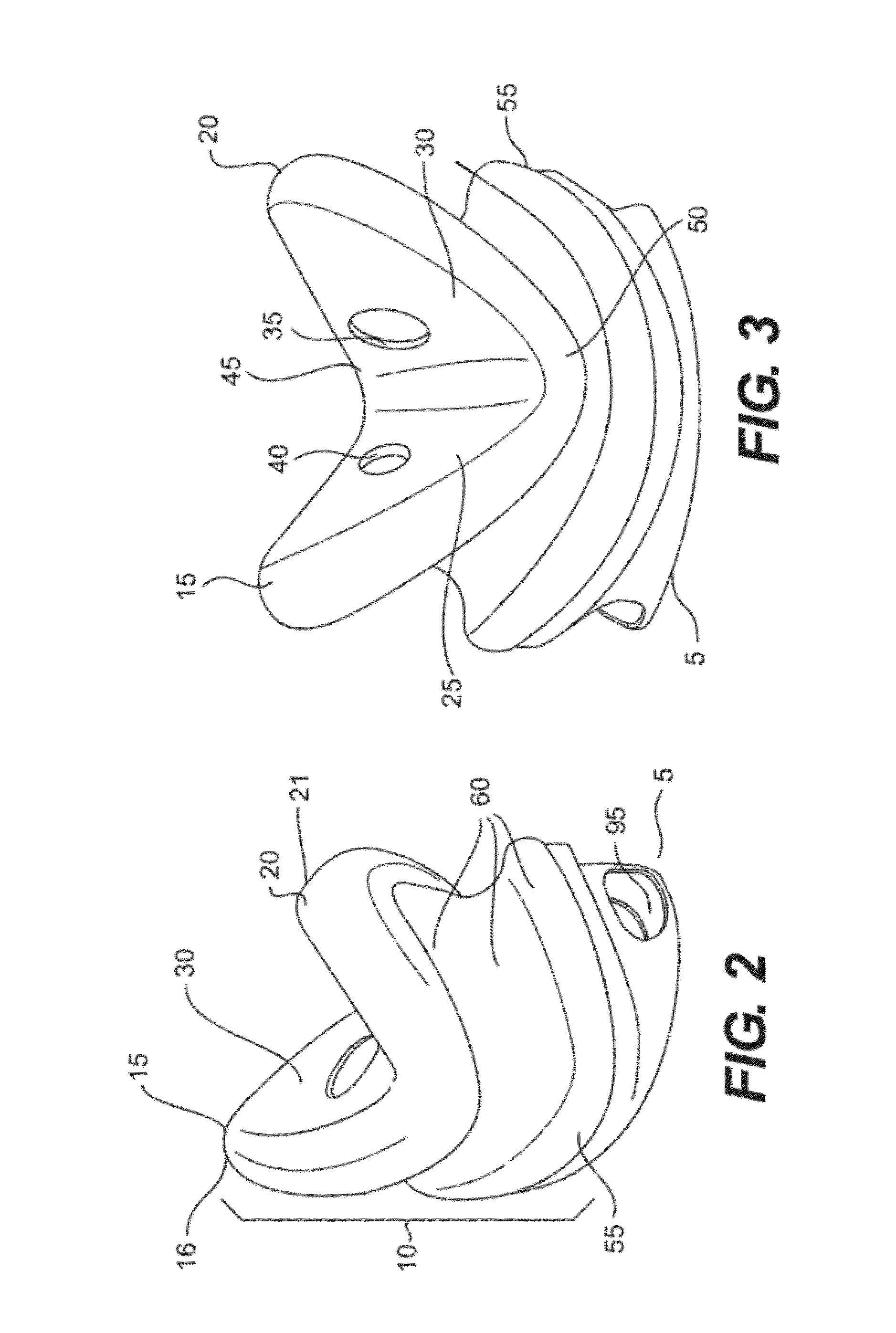 Butterfly nasal interface