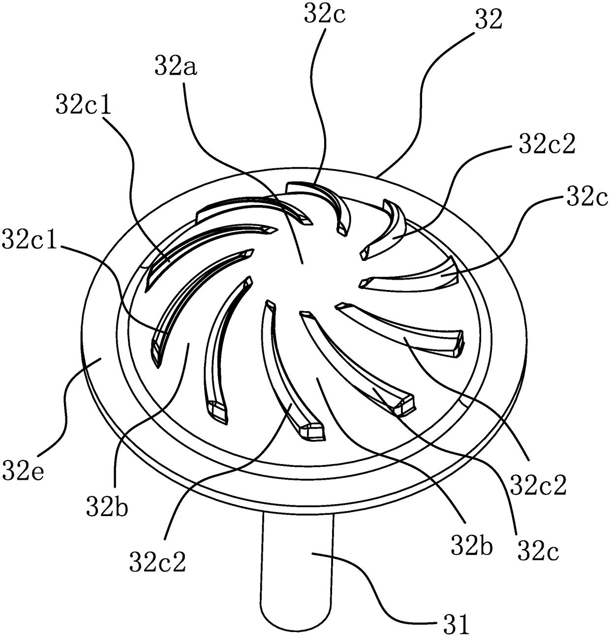 A seal for a floor drain core