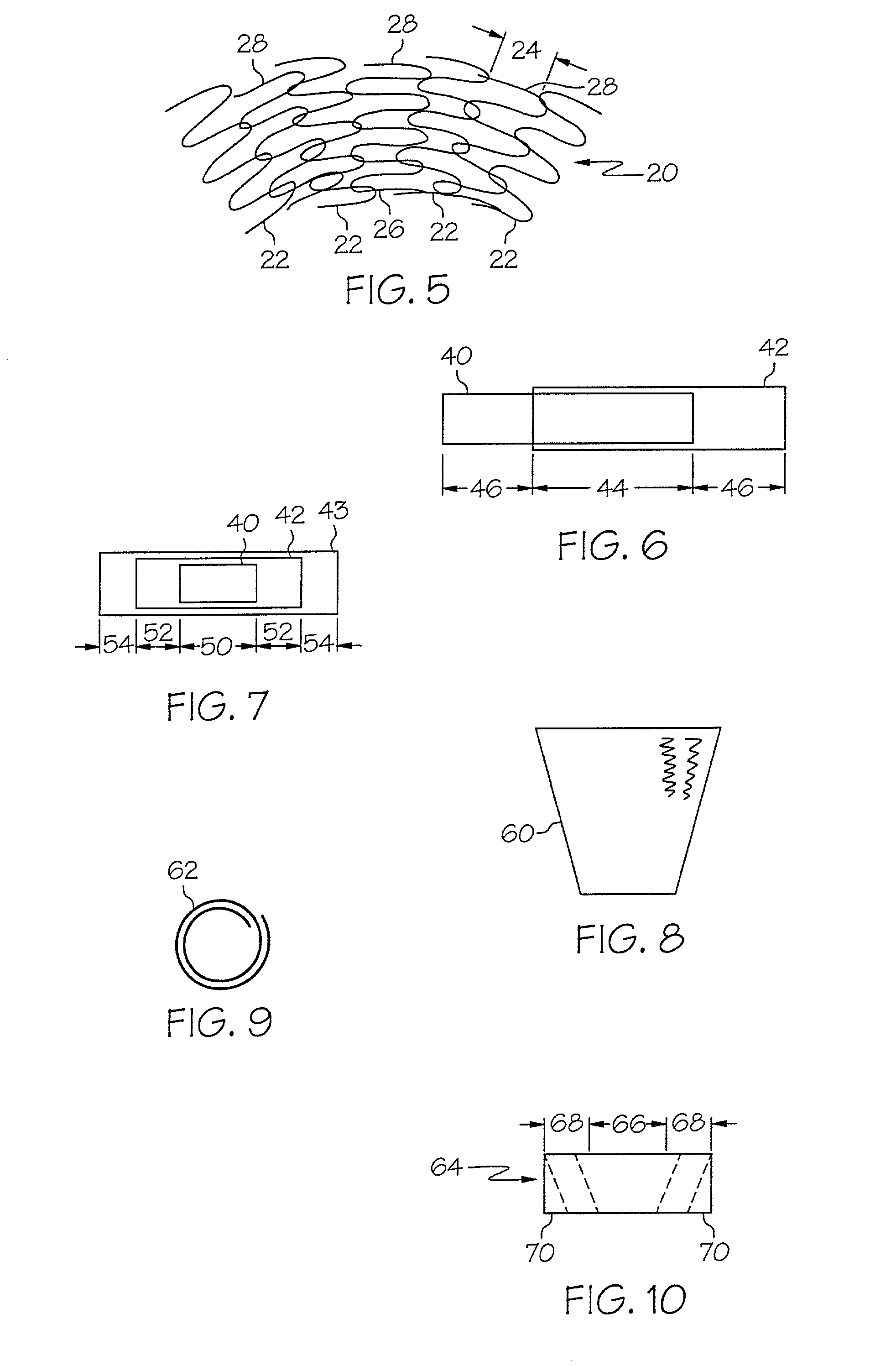 Stent with variable properties